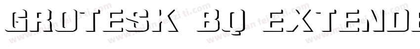 Grotesk BQ Extended字体转换